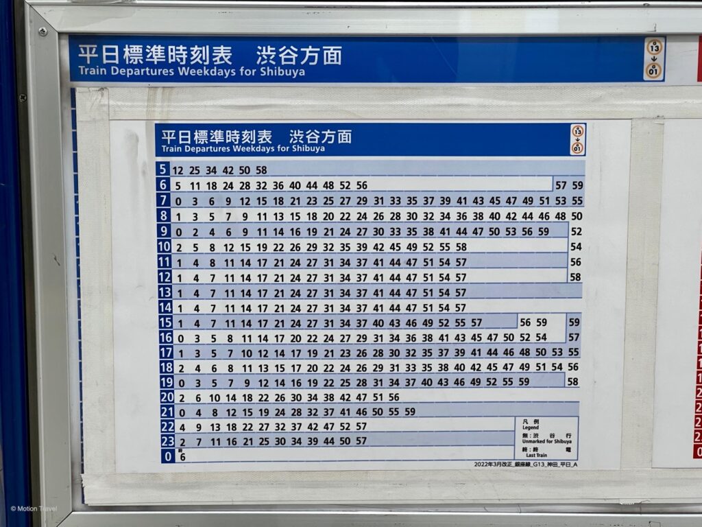 Ginza Line Kanda Station