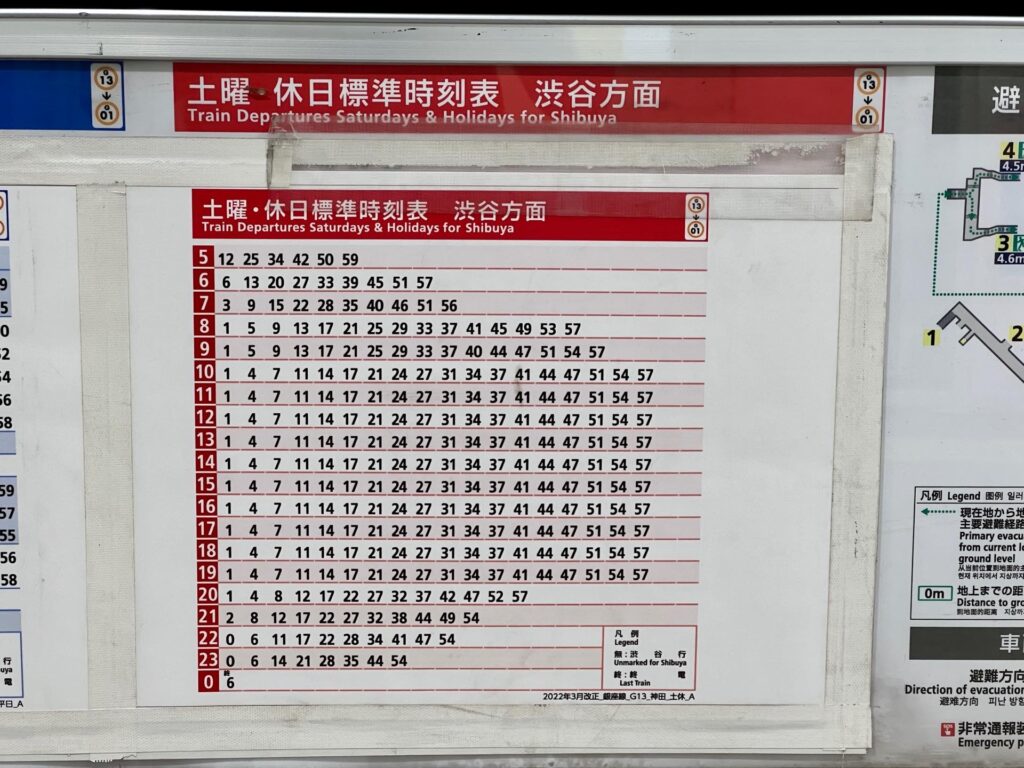 Ginza Line Kanda Station